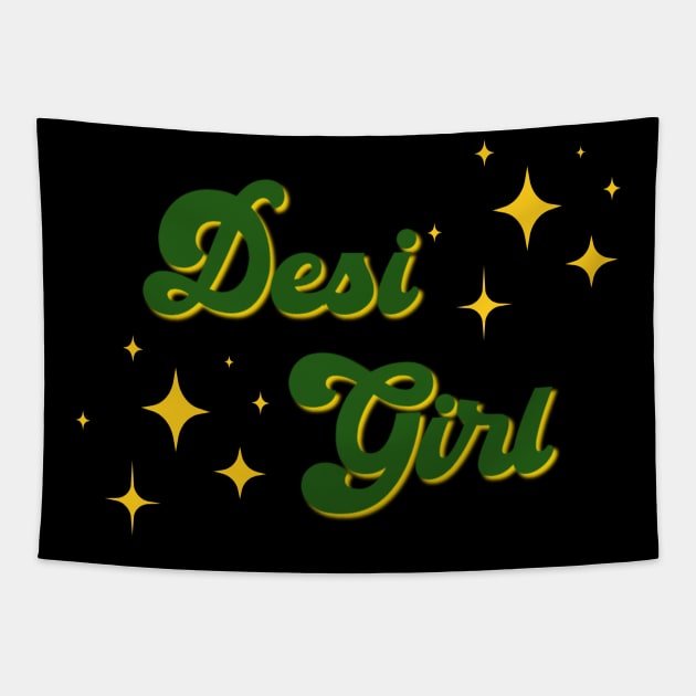 Desi Girl l Desi Clothes l Desi Pride Tapestry by Swag Like Desi