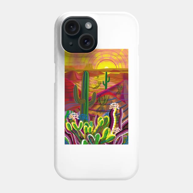 Peyote Dawn Phone Case by charker