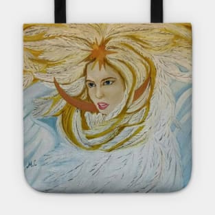 The Princess-Swan from the Russian fairytale Tote