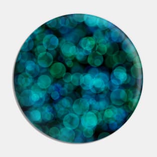 Blue Bubbles Pin