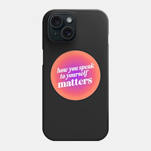 Self Love Hot Pink Aura Phone Case