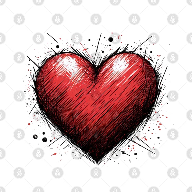 Love Heart Valentine by Heartsake