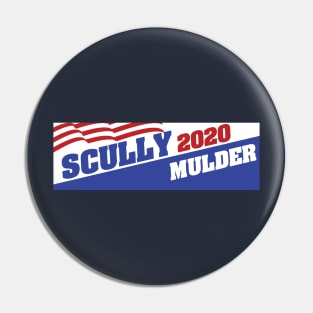Scully - Mulder 2020 - Rectangular Pin