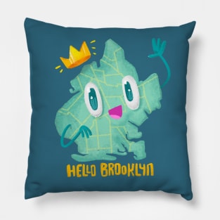 Hello Brooklyn Pillow