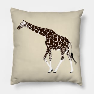 Reticulated Giraffe Pillow