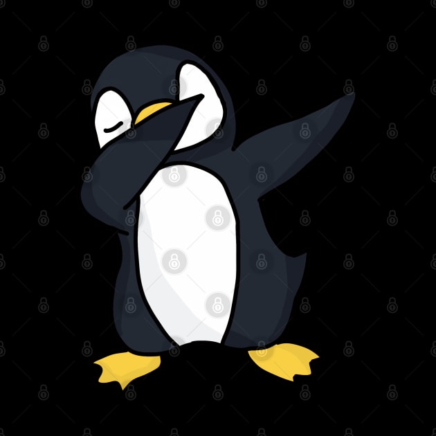 Dabbing Penguin by TheUnknown93