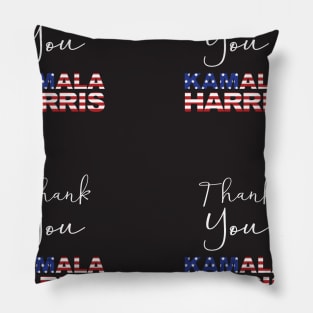 Thank You Kamala Harris Pillow