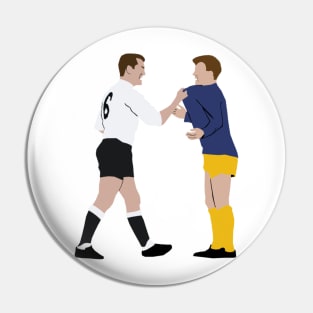 Dave Mackay vs Billy Bremner Pin