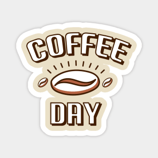 Vintage coffee day Magnet