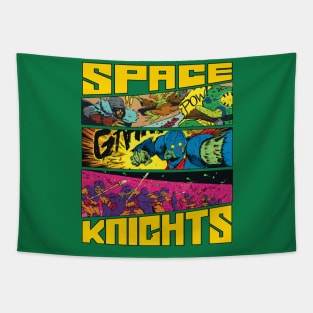 Space Knights ACTION!! Tapestry