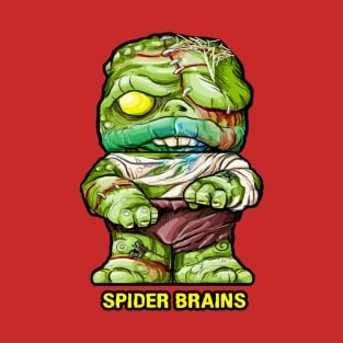 Freaks, Finks, Spazzes - SPIDER BRAINS T-Shirt