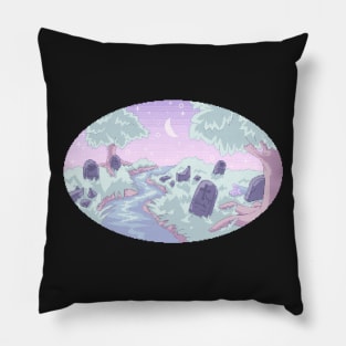 Pastel Graveyard Pillow