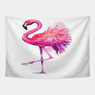 Pelican Pink  Flamingo Tapestry