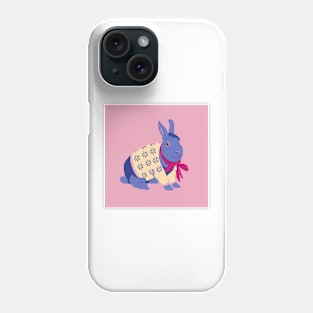 Blue rabbit Phone Case