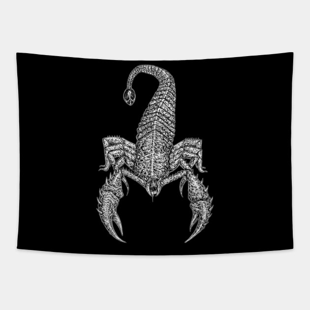 scorpions Tapestry by DEATHSTYLE MERCH