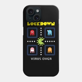 LOCKDOWN: virus over Phone Case