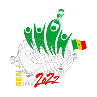 Senegal World Cup Soccer 2022 T-Shirt