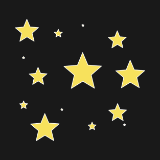 STARS Sticker T-Shirt