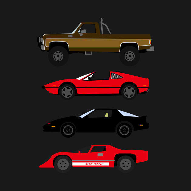 Discover The Car's The Star: Glen A Larson - Cars - T-Shirt