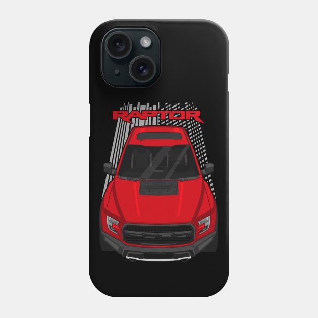 Ford F150 Raptor 2017-2020 - Red Phone Case by V8social