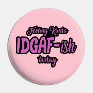 Feeling kinda I don't give a F ish today Pin