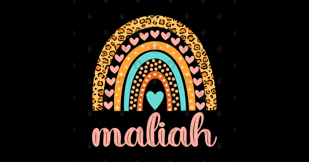 Maliah Name Maliah Birthday - Maliah - Sticker | TeePublic