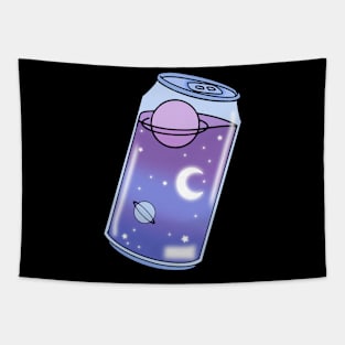 planet soda can Tapestry