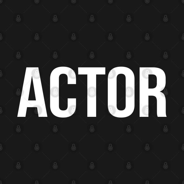 Actor by ShopBuzz