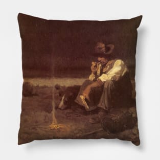 The Plains Herder by NC Wyeth Pillow