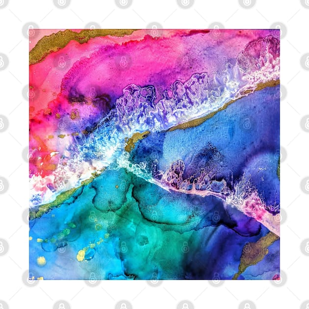 Multicolored Abstract Painting by ArtoTee