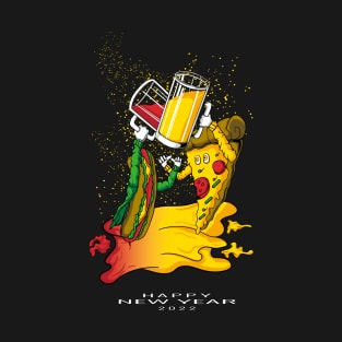 pizza and hotdog T-Shirt