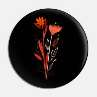 Flower Bouquet Pin