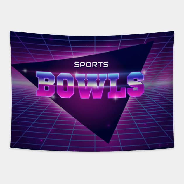 Bowls Sport Tapestry by Shop Ovov