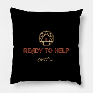 Enneagram 2 Typography Pillow