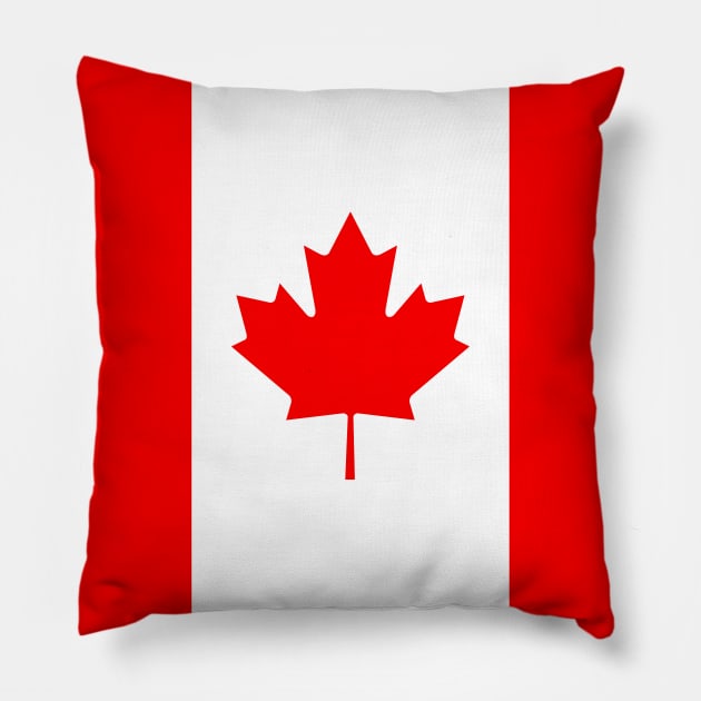 Canada Flag Pillow by Design_Lawrence