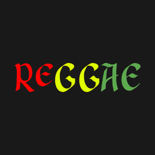 Stylish Reggae typography T-Shirt