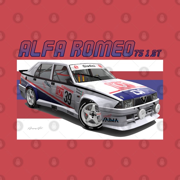 Alfa Romeo 75 by PjesusArt