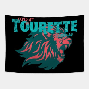 Ticked Off By Tourette Syndrome Tapestry