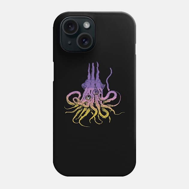 Saltwater Damage Sea Creature Phone Case by GrizzlyChomps
