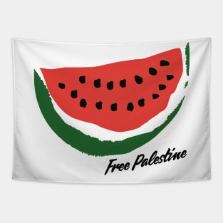 Free Palestine / Retro Style Design Tapestry