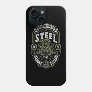 Knight of Steel T-51 v2 distressed Phone Case