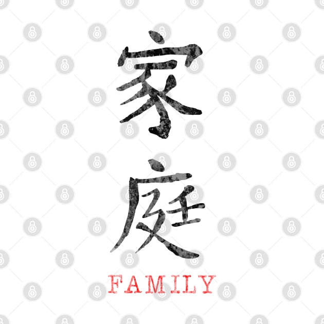 Chinese symbol of family by RosaliArt