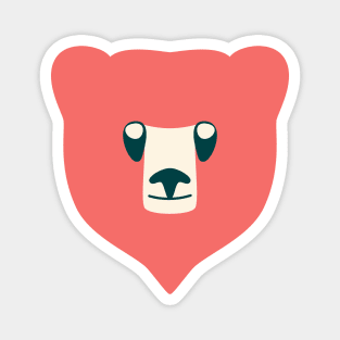 Baby Bear (Coral) Magnet