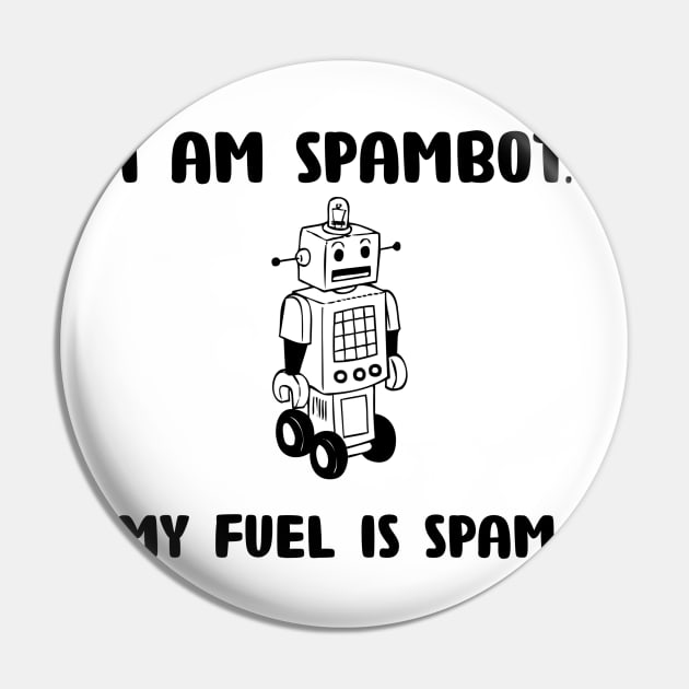 SpamBot Pin by De2roiters