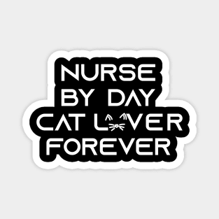 nurse cat lover Magnet