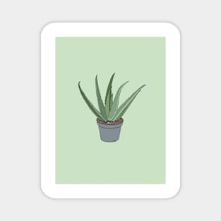 Aloe Plant Magnet