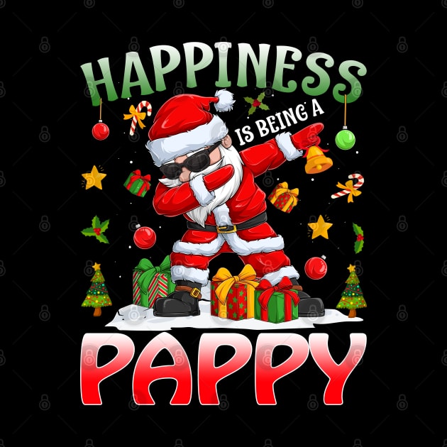 Happiness Is Being A Pappy Santa Christmas by intelus