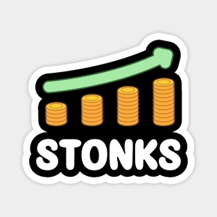 Coin Stonks Magnet