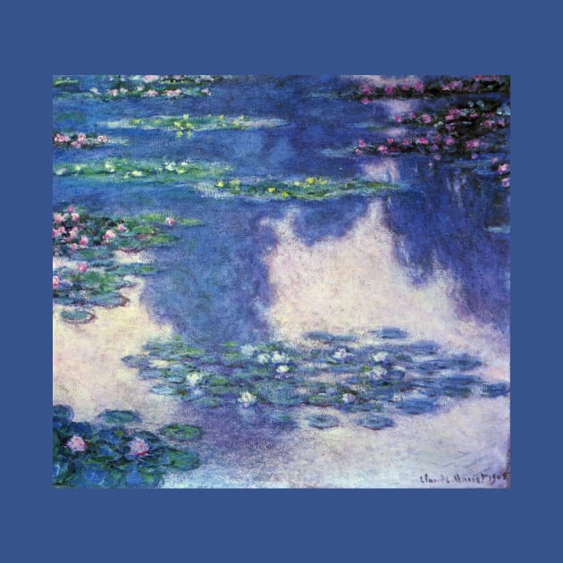 Waterlilies by Claude Monet by MasterpieceCafe