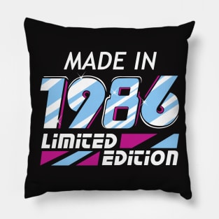 Made in 1986 Limited Edition Pillow